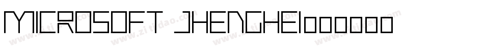Microsoft JhengHei字体转换